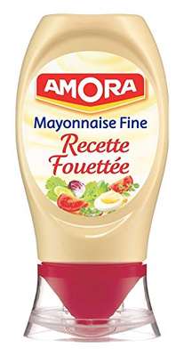 Mayonnaise recette fouettée flacon souple, Amora (230 g)