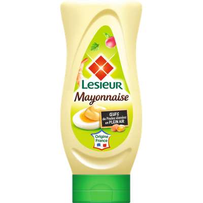 Mayonnaise classique flacon souple, Lesieur (425 g)