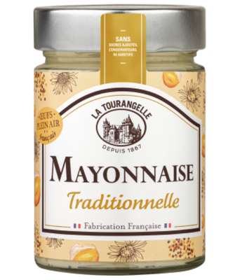Mayonnaise traditionnelle , La tourangelle (270 g)