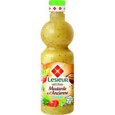 Sauce salade extra légère moutarde à l'ancienne, Lesieur (500 ml)