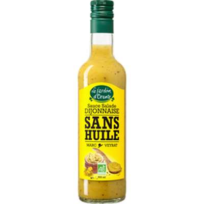 Sauce Salade sans Huile Dijonnaise BIO, Jardin D'Orante (50 cl)