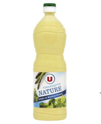 Vinaigrette nature allégée en matières grasses, U (1 L)