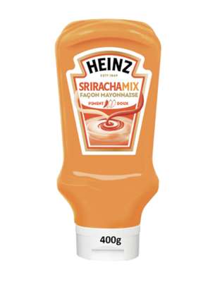 Sauce SrirachaMix façon Mayonnaise , Heinz  (400 g)