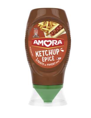 Ketchup épicé, Amora (275 g)