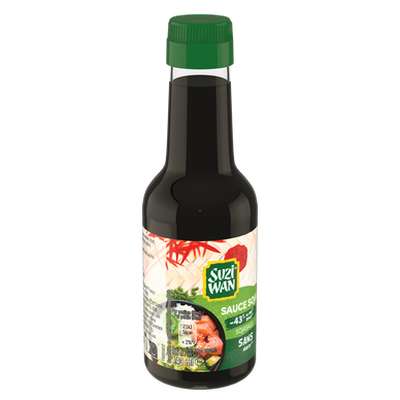 Sauce soja allégée en sel, Suzi Wan (143 ml)