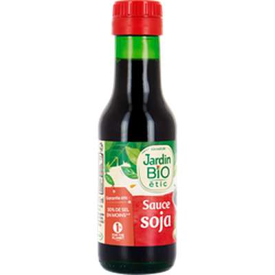 Sauce Soja BIO, Jardin Bio étic (125 ml)