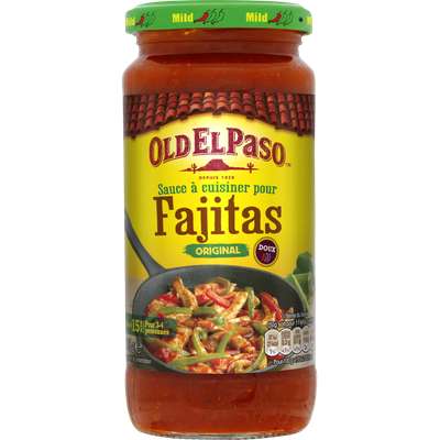 Sauce à cuisiner pour Fajitas, Old el Paso (395 g)