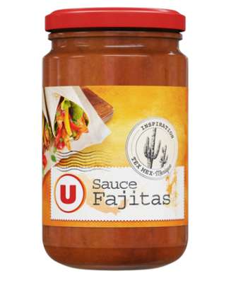 Sauce chaude pour Fajitas, U (430 g)