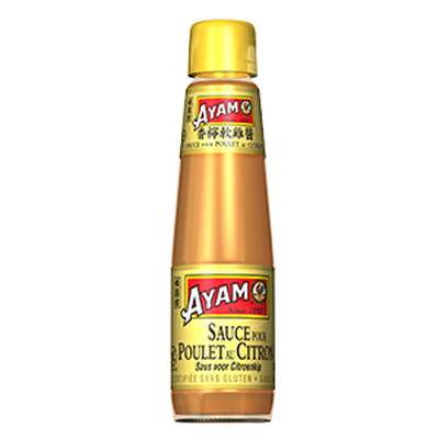Sauce pour poulet au citron sans gluten, Ayam (21 cl)