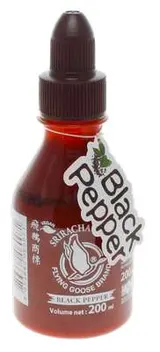 Sauce sriracha poivre noir, Flying Goose Brand (20 cl)