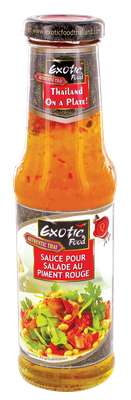 Sauce pour salade au piment rouge, Exotic Food (25 cl)
