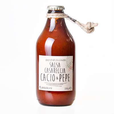Sauce tomate Recette Maison Cacio e Pepe (poivre noir), Perche Ci Credo (330 g)