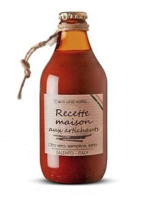 Sauce tomate Recette Maison aux artichauts, Perche Ci Credo (330 g)