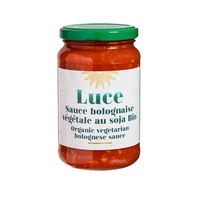 Sauce bolognaise végétale au soja BIO, Luce (340 g)