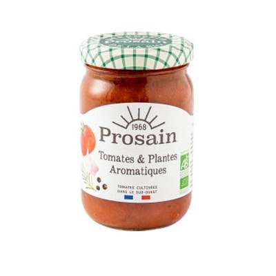 Sauce tomate aux plantes aromatiques BIO, Prosain (200 g)