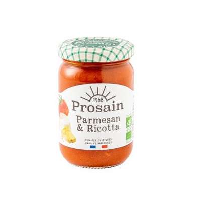 Sauce tomate parmesan et ricotta BIO, Prosain (200 g)