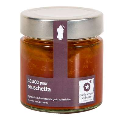 Sauce pour bruschetta, Sur le sentier des bergers (200 g)
