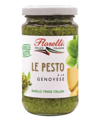 Pesto allo genovese pasta & bruschetta, Florelli (190 g)