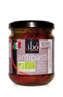 Antipasti légumes marinés BIO, Ibo (190 g)
