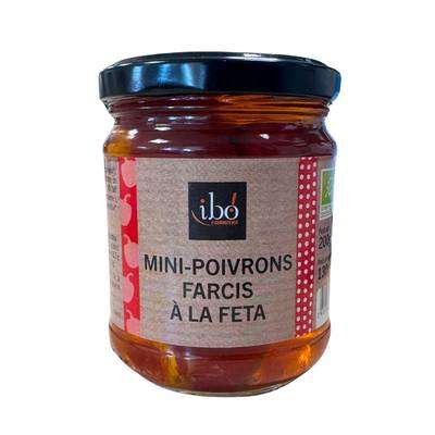 Mini poivrons farcis à la feta BIO, Ibo (200 g)
