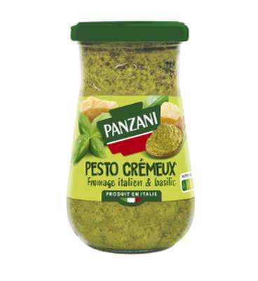 Pesto crémeux basilic, Panzani (200 g)