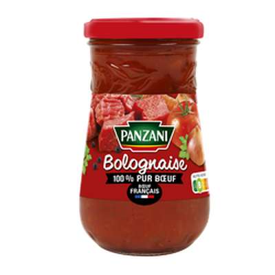 Sauce bolognaise pur boeuf, Panzani ( 200 g)