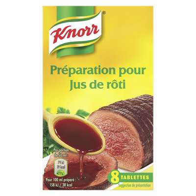 Préparation culinaire Jus de rôti, Knorr (72 g)