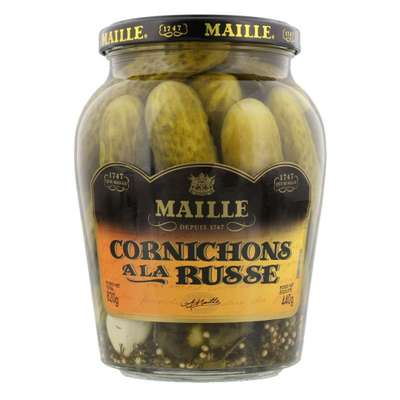 Cornichons à la Russe, Maille (440 g)