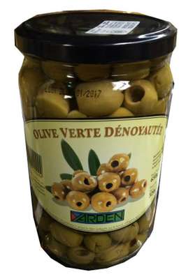 Olives vertes dénoyautées, Yarden (320 g)