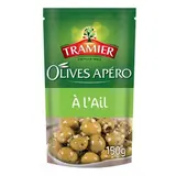 Olives vertes apéro à l'ail, Tramier (150 g)