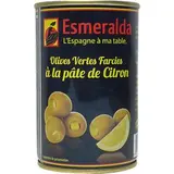 Olives vertes farcies à la pâte de citron, Esmeralda (120 g)
