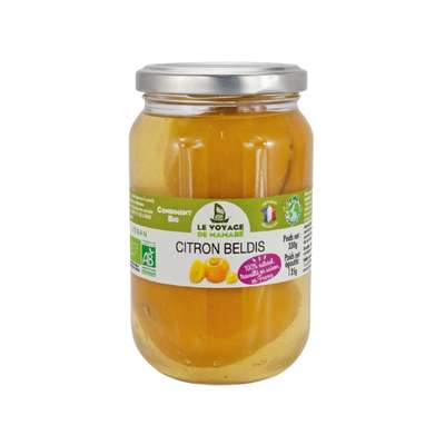 Citron confit Beldis BIO, Voyage de Mamabe (135 g)