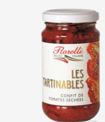 Confit de tomates séchées, Florelli (190 g)
