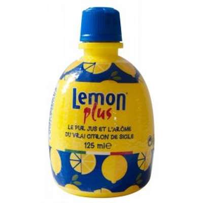 Jus de citron jaune de Sicile, Lemon Plus (12.5 cl)