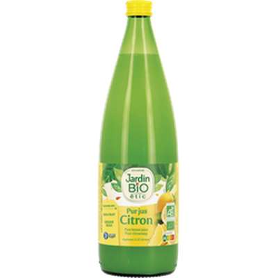 Pur jus de citron BIO, Jardin BIO (1 L)