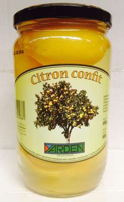 Citron confit beldi, Yarden (420 g)