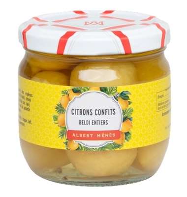 Citrons confits beldi entiers, Albert Ménès (190 g)