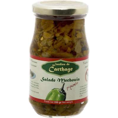 Salade de Méchouia piquante, Jardins de Carthage (350 g)