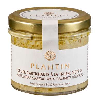 Délice d'artichauts à la truffe d'été 5%, Plantin (100 g)