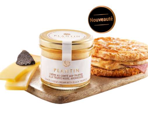 Crème au Comté AOP truffée à la truffe noire aromatisée, Plantin (90 g)