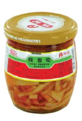 Pousses de Bambou pimentées, FU CHI (180 g)