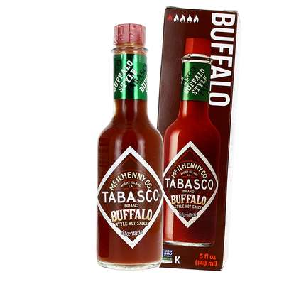 Sauce pimentée buffalo, Tabasco (148 ml)