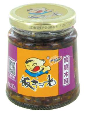 Champignons noirs pimentés, GAO FU JI (280 g)