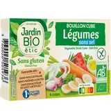 Bouillon cube légumes sans sel et sans gluten BIO, Jardin Bio étic (x 8, 72 g)
