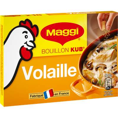 Bouillon de volaille Kub, Maggi (x 18, 180 g)