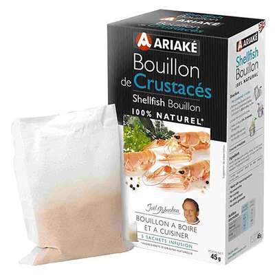 Bouillon de crustacés à infuser, Ariake (5 x 33 cl, 45 g)
