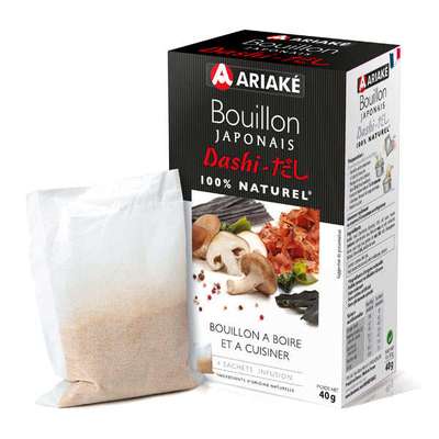 Bouillon Dashi, Ariake (4 x 33 cl, 52 g)