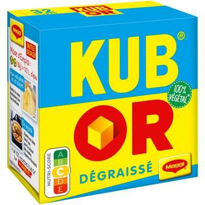 Bouillon dégraissé kub or, Maggi (x 16)