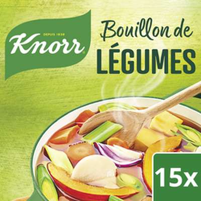 Bouillon aux légumes classique, Knorr (x 15, 150 g)