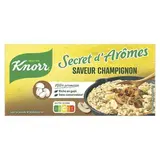 Bouillon cube de poule saveur champignon, Knorr (x 10, 100 g)